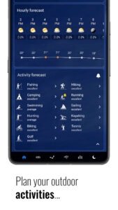 Transparent clock and weather 8.11.5