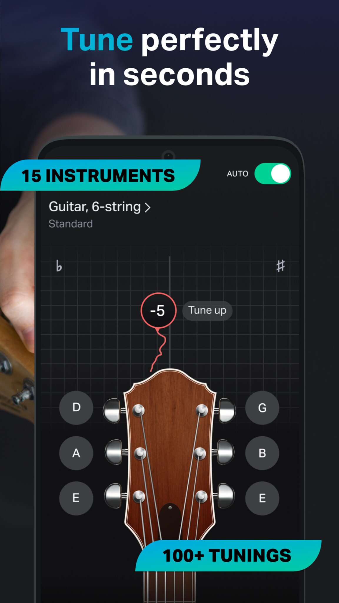 GuitarTuna: Tune Play Guitar 6 16 0 (arm64 v8a   arm v7a) (Android 4