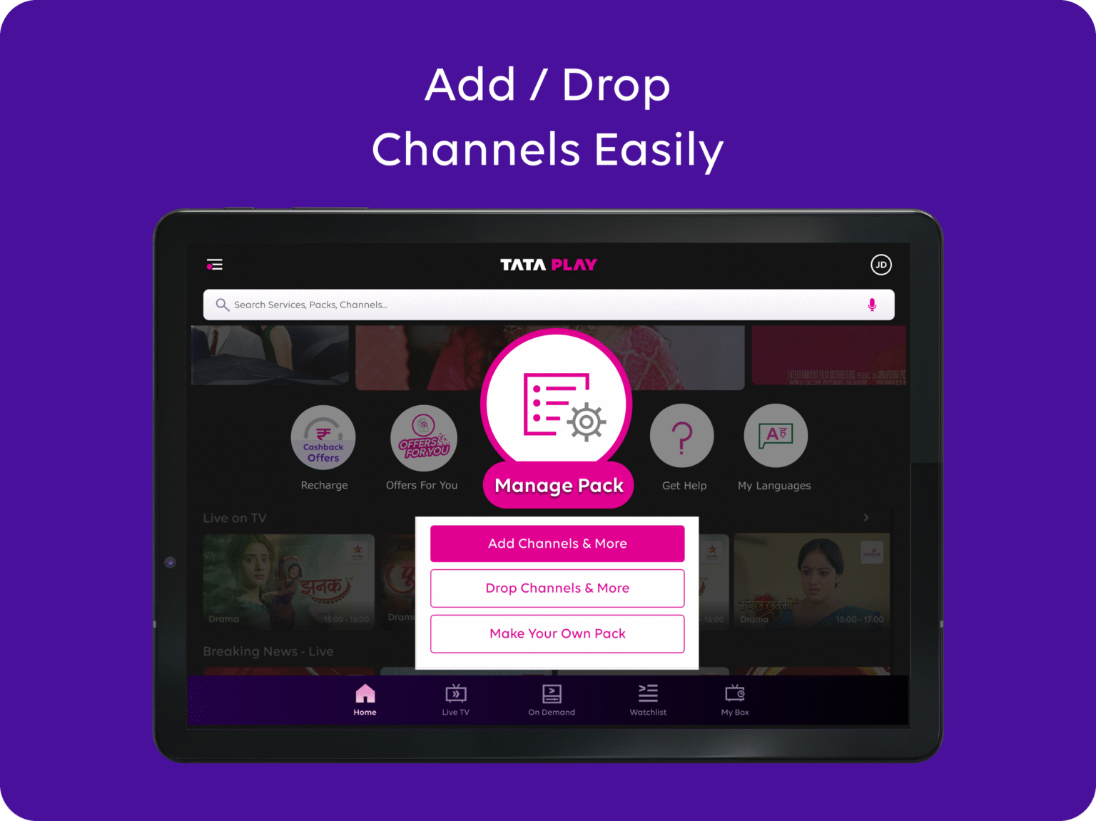 WHICH CHANNEL LIVE CRICKET MATCH TODAY IN TATA PLAY FREE visual data 5