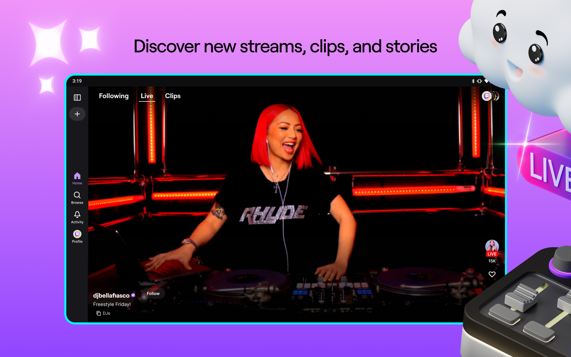 Twitch: Live Streaming 16 9 1 (nodpi) (Android 5 0 ) APK Download by