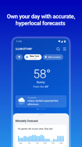 1Weather Forecasts & Radar 11.0.1