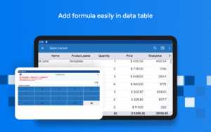 Table Notes - Mobile Excel 900005