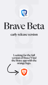 Brave Beta 1.74.5