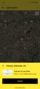 My Lightning Tracker & Alerts 6.11.13