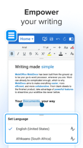 MobiOffice: Word, Sheets, PDF 15.5.56413