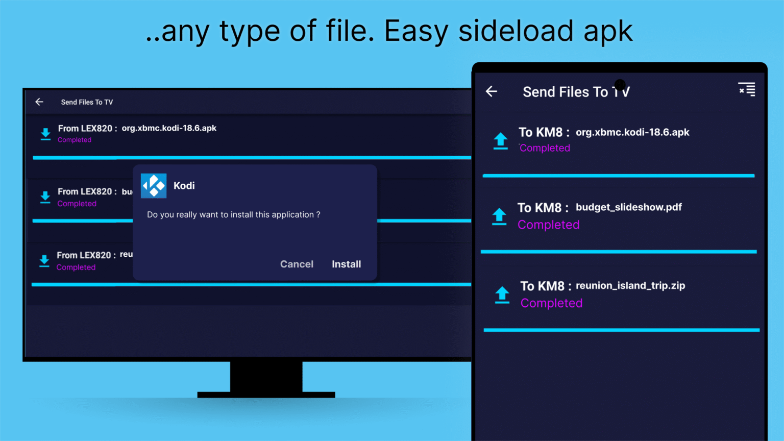 Send files to TV 1.4 beta (noarch) (120-640dpi) (Android 6.0+) APK ...