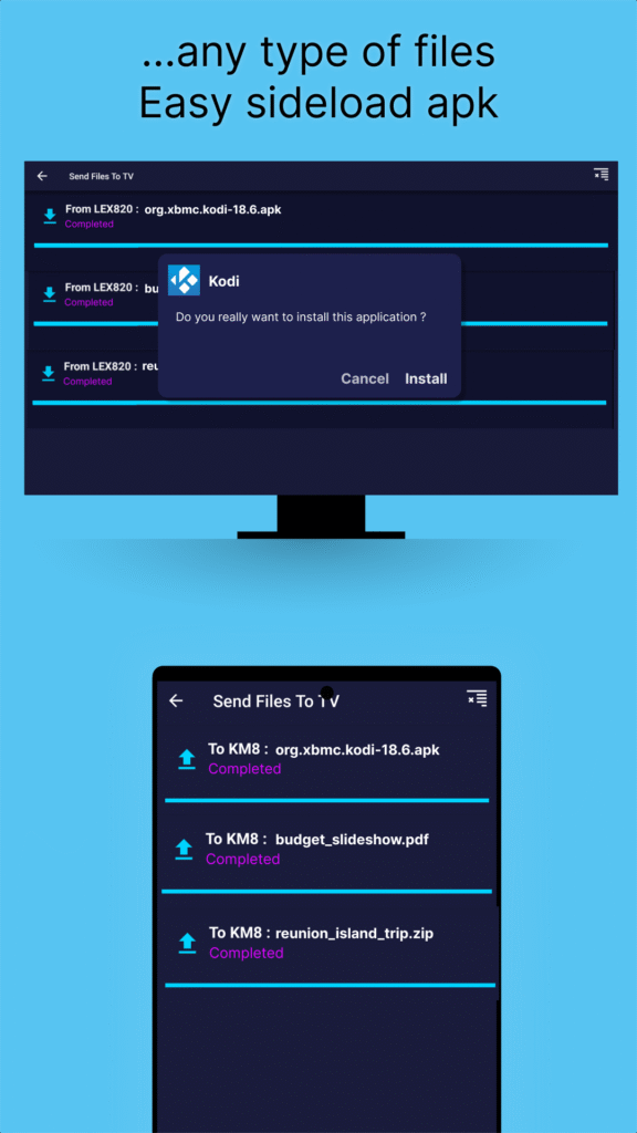 Send files to TV 1.4 beta (noarch) (120-640dpi) (Android 6.0+) APK ...