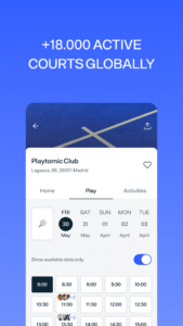 Playtomic - Padel & pickleball 6.29.0 (120-640dpi) (Android 9.0+)