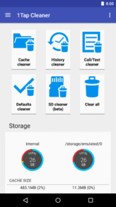 1Tap Cleaner (clear cache) 4.84