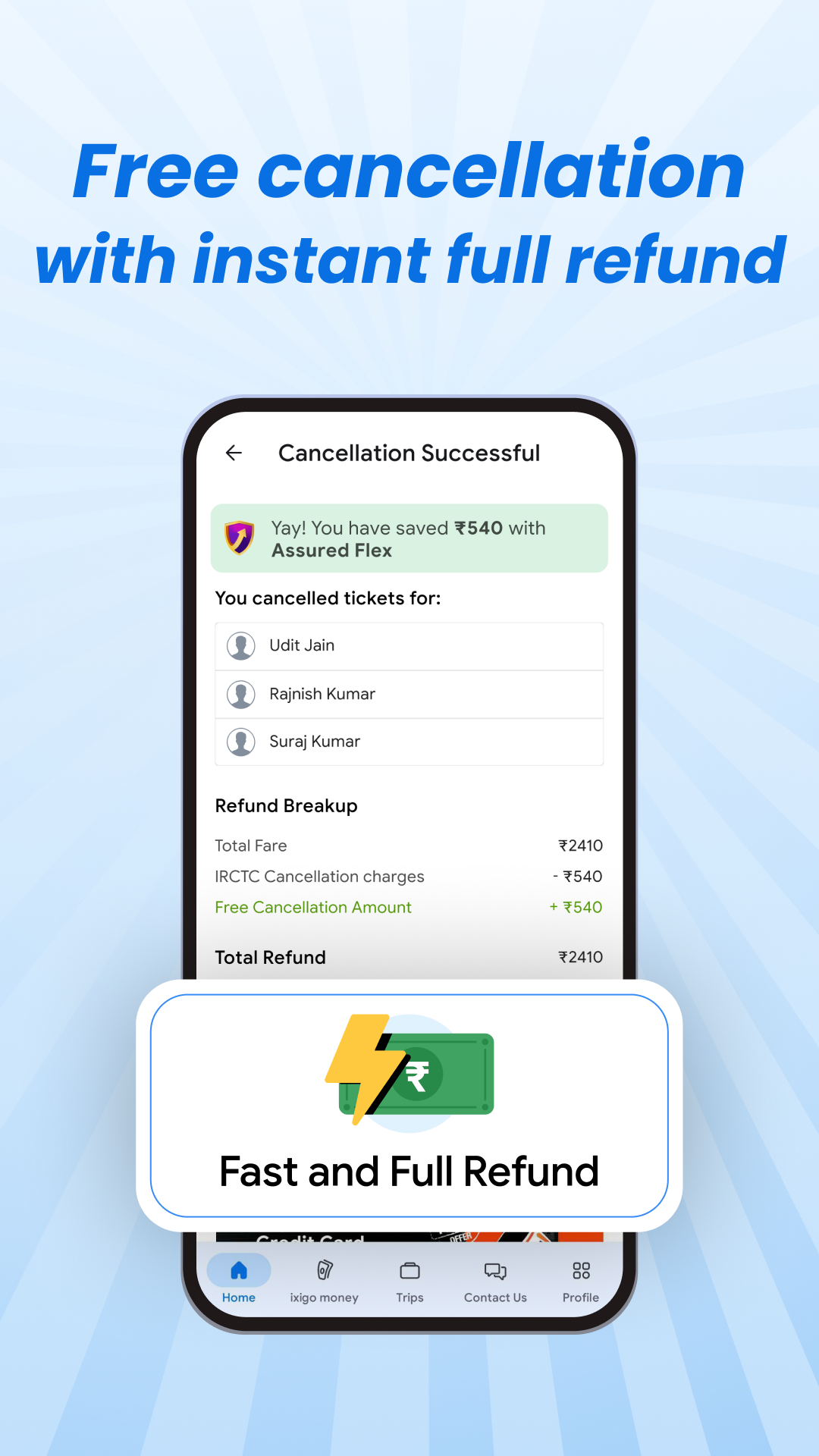 ixigo Trains: Ticket Booking 9 0 4 1 (arm64 v8a) (480dpi) (Android 6 0