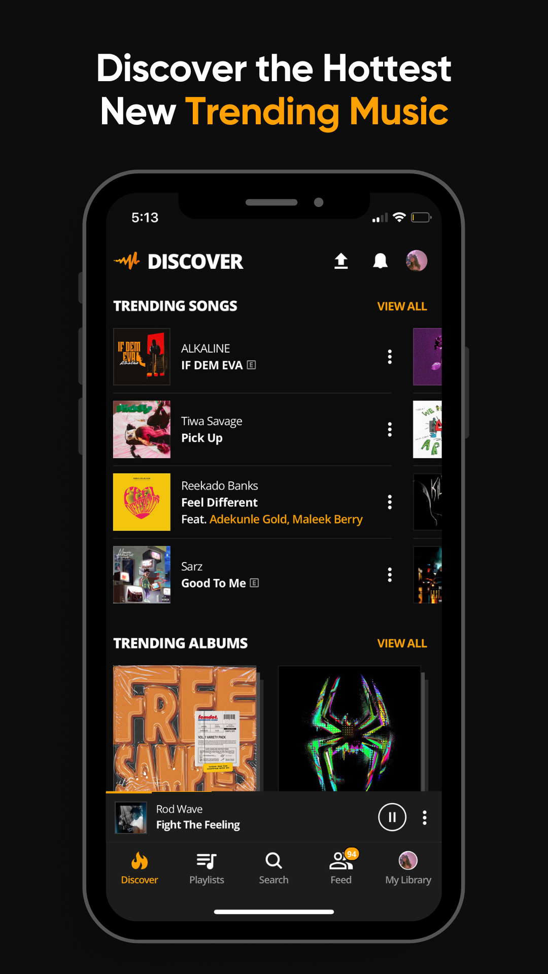Audiomack: Music Downloader 6 34 3 (160 640dpi) (Android 5 0 ) APK