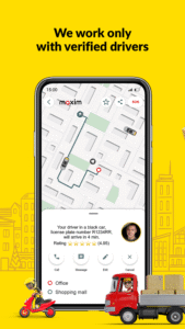 maxim — order a taxi & food 3.16.8a