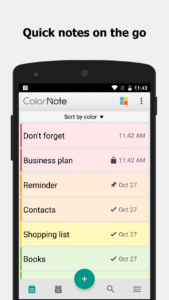 ColorNote Notepad Notes 4.6.7 (Android 4.1+)