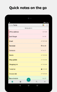 ColorNote Notepad Notes 4.6.7 (Android 4.1+)