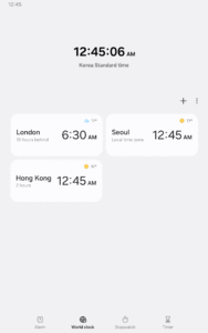 Samsung Clock 12.1.23.2 (arm64-v8a + arm-v7a) (Android 9.0+)