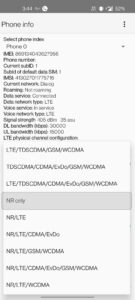 5G Only Network Mode 1.2.0 5G Only Network Mode 1.2.0