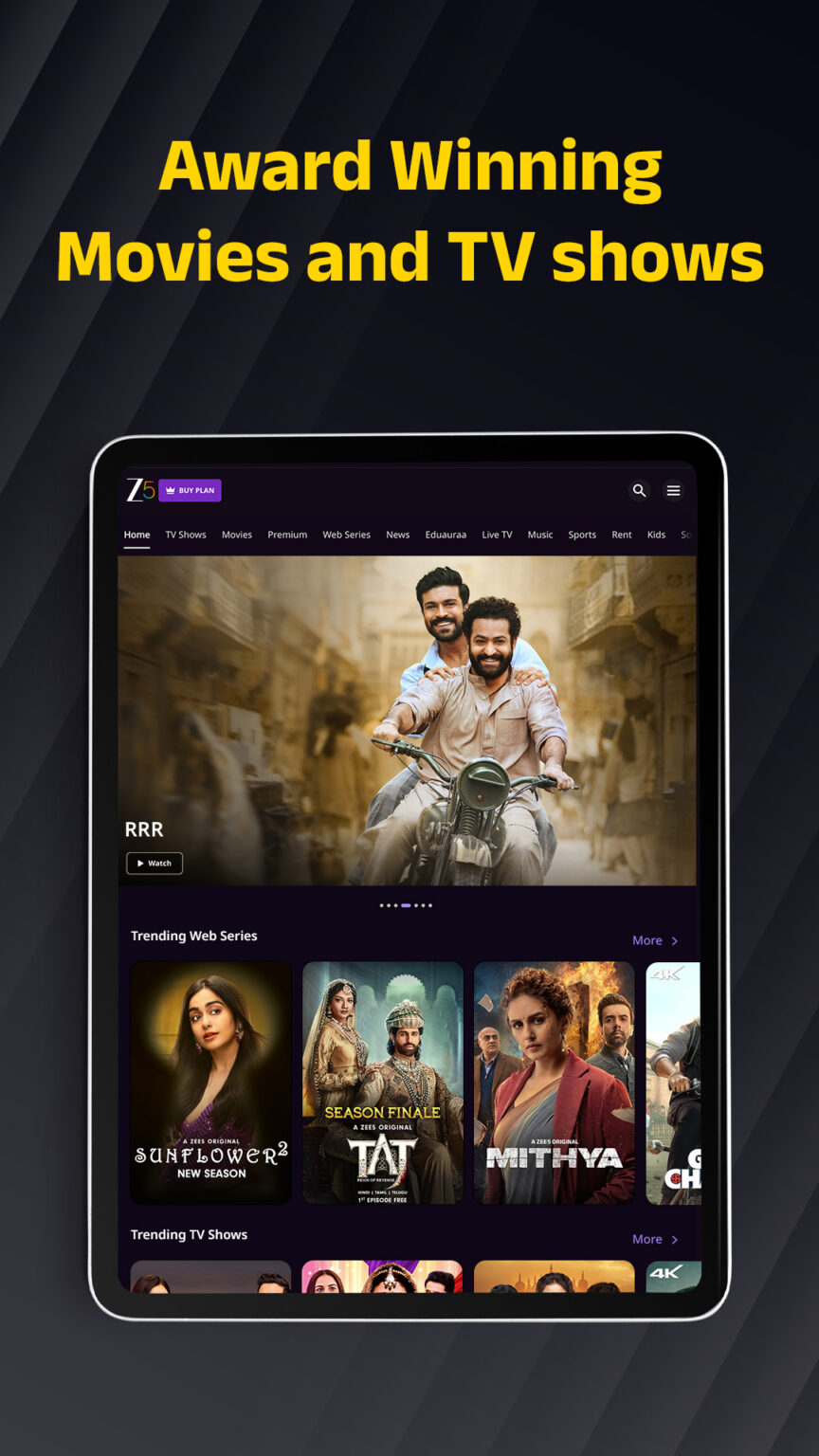 ZEE5: Movies TV Shows Series 39 5 4 APK Download by Z5X Global FZ LLC