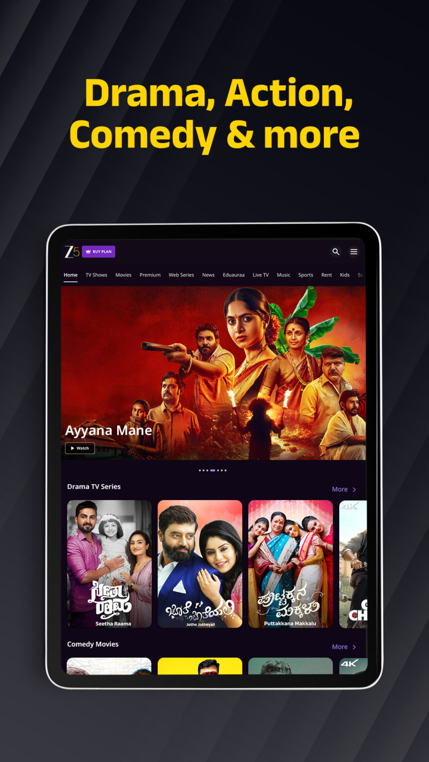ZEE5: Movies TV Shows Series 39 5 4 APK Download by Z5X Global FZ LLC
