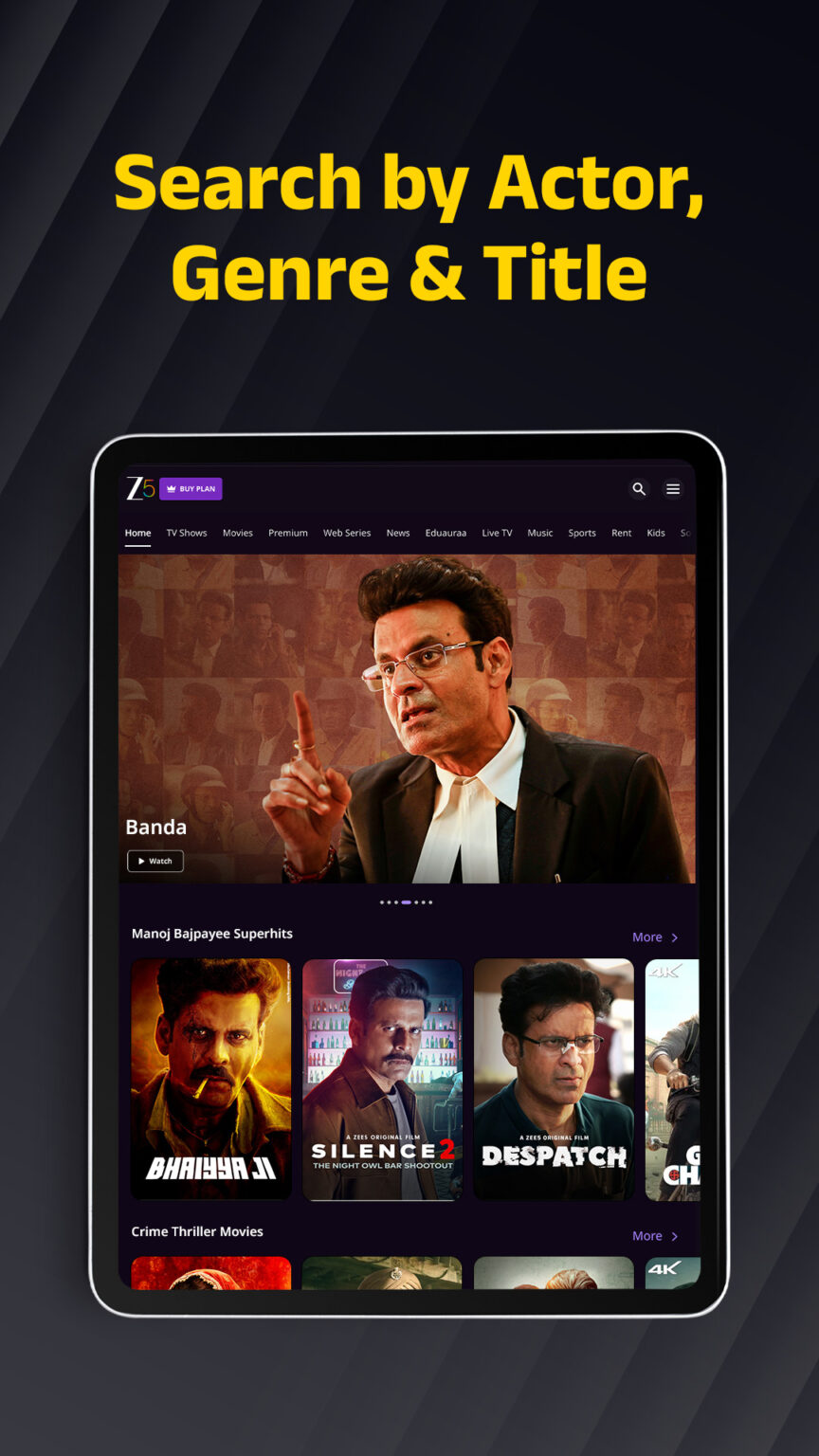ZEE5: Movies TV Shows Series 39 5 4 APK Download by Z5X Global FZ LLC
