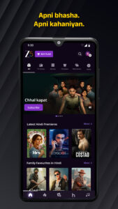 ZEE5: Movies, TV Shows, Series 39.4.7