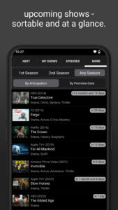 Next Episode - Track TV Shows 4.6.8