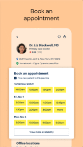 Zocdoc - Find and book doctors 3.103.0