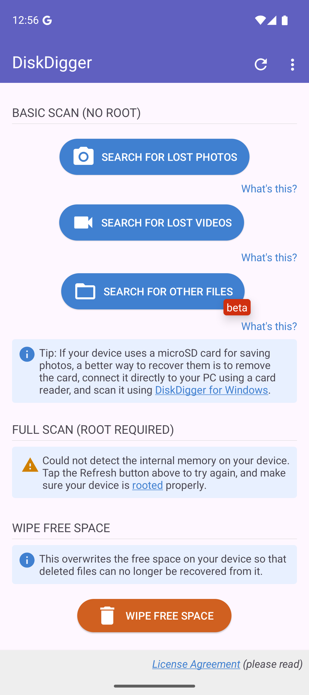 DiskDigger photo/file recovery 1 0 2024 07 25 (Android 5 0 ) APK