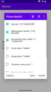 Get my phone number 1.55