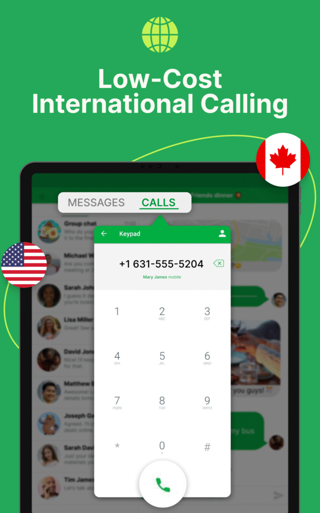 textPlus: Text Message   Call 8 1 5 (120 640dpi) (Android 7 0 ) APK