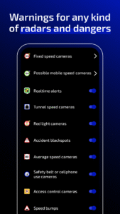 Radarbot Speed Camera Detector 9.19.7