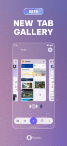 Opera browser beta with AI 65.0.3380.60934 (arm64-v8a + arm-v7a) (nodpi) (Android 7.0+)