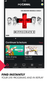 CANAL+, Live and catch-up TV 5.51.0