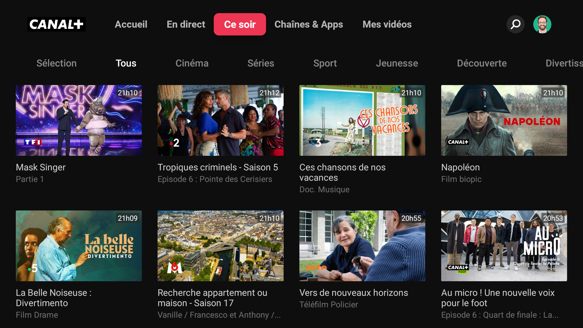 CANAL+, Live and catch-up TV 5.52.0 APK Download by GROUPE CANAL+ ...