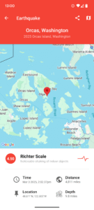 My Earthquake Alerts - Map 5.8.3 (nodpi) (Android 5.0+)