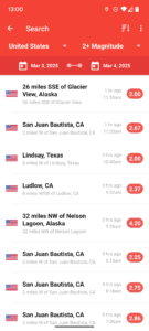 My Earthquake Alerts - Map 5.8.3 (nodpi) (Android 5.0+)