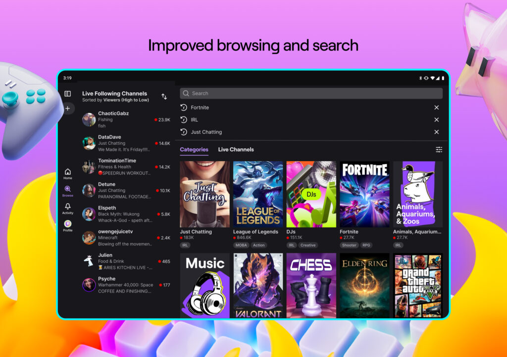 Twitch: Live Streaming 16.9.1 APK Download by Twitch Interactive, Inc ...