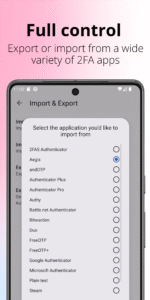 Aegis Authenticator - 2FA App 3.4 (Android 6.0+)