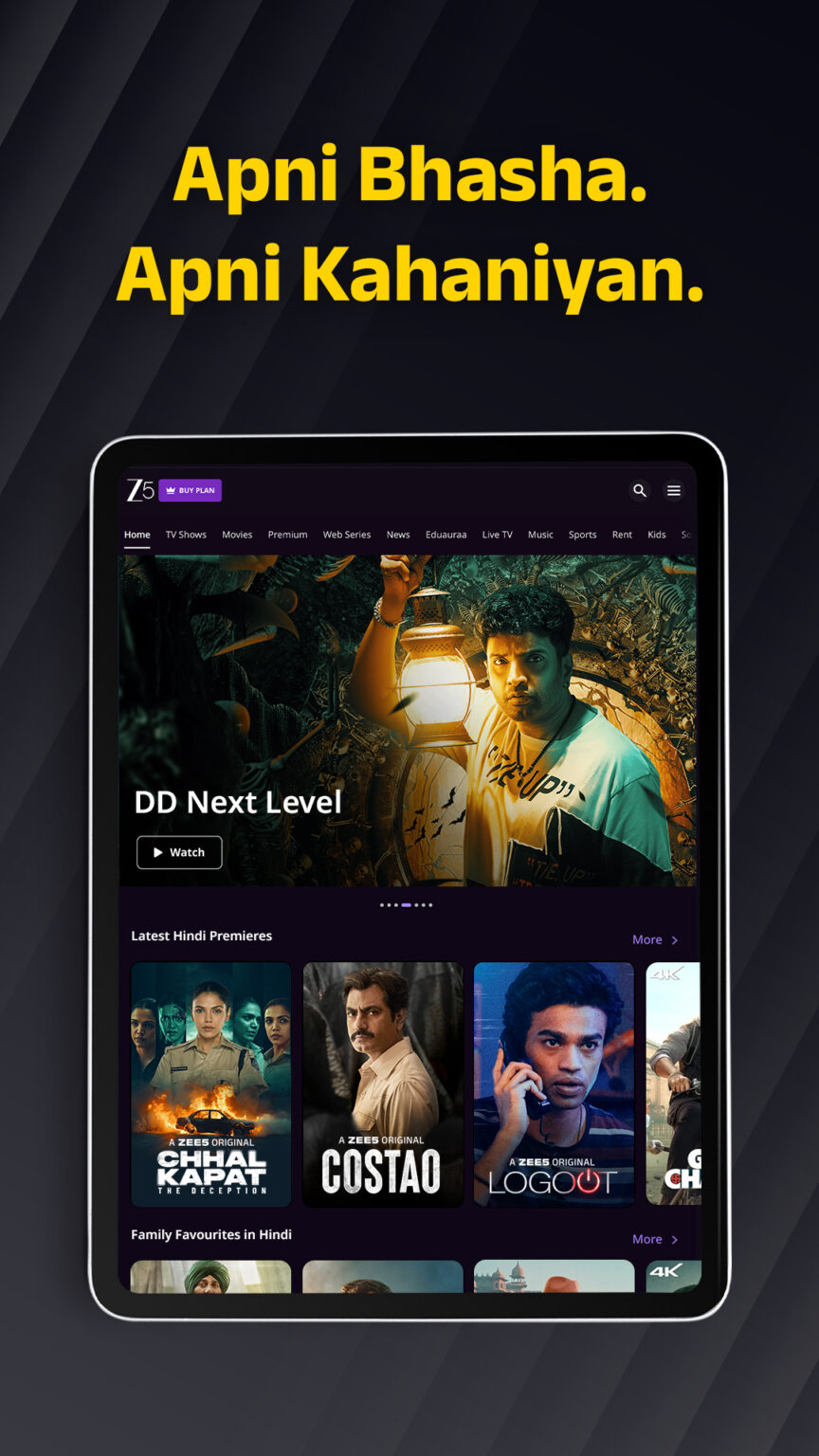 ZEE5: Movies TV Shows Series 39 21 2 APK Download by Z5X Global FZ