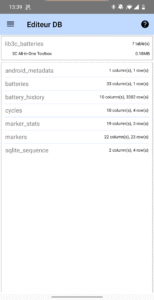 3C SQLite Manager (root) 1.2.3
