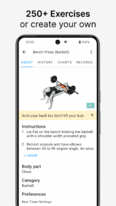 Strong Workout Tracker Gym Log v6.1.3