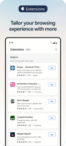 Microsoft Edge Canary 145.0.3782.0 (arm-v7a) (Android 12L+)