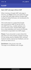 NoAMP (open webpage w/o AMP) 1.71