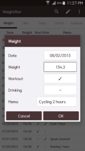 WeightWar - Weight Tracker 2.10.36
