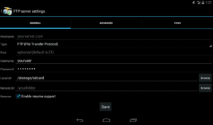 AndFTP (your FTP client) 6.0