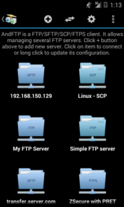 AndFTP (your FTP client) 6.0