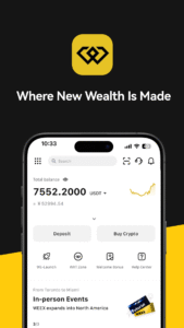WEEX: Trade Bitcoin & Futures 4.4.4