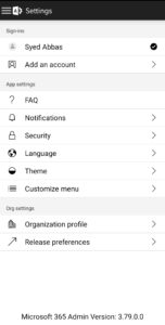 Microsoft 365 Admin 5.6.3.0 (Android 5.0+)