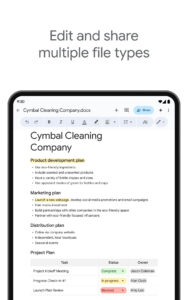 Google Docs 1.4.072.10.35 (arm-v7a) (480dpi) (Android 4.0+)