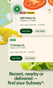 SUBWAY® 29.1.0 SUBWAY® 29.1.0