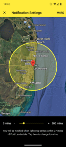 My Lightning Tracker & Alerts 6.11.13